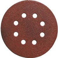 eight hole sanding disc 60 grit, 5in.