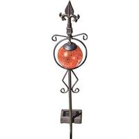 Designer Solar Powered Light Stake, Red