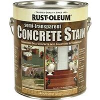 Rustoleum Concrete Stain, 1 Gal Burnish Gold