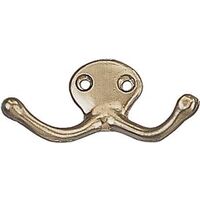 Heavy Duty Wardrobe Hook, Satin Nickel