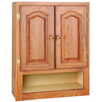 Wall Valet Cabinet, 21" x 26" Oak