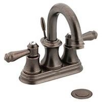 benton two handle lavatory faucet, bronze