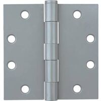 Square Utility Hinge, 4 1/2in. x 4 1/2in. Zinc