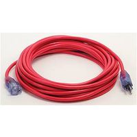 CRD EXT 25FT RED W/LT         