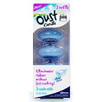 oust candle refill, clean scent