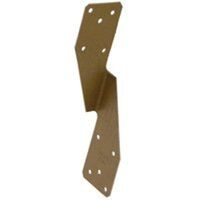 hurricane seismic anchor, 6 1/2in. gold coated
