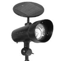 solar spot light with 2 leds