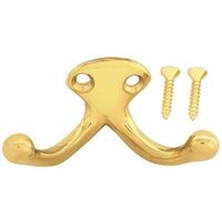 Wardrobe Hook Solid Brass   
