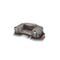 pro padded bottom atv bag, mossy oak