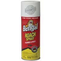 Bengal Chemical 92465 Roach Killer, Spray, Aerosol, Dry Propellant 9 Ounces