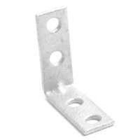 corner brace zinc plated, 3in. 4 pc