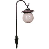 Solar Crackle Ball Path Light
