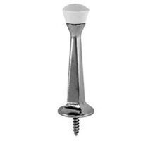 Rigid Door Stop, 3in. Chrome