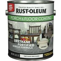 Rustoleum Semi-Gloss T-Base Porch & Floor Coating, 1 Gal Clear