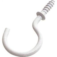 9507740 - 7/8 WHITE VINYL CUP HOOK