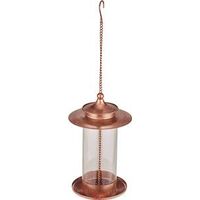 Copper Finish Bird Feeder, 22"
