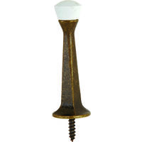 Rigid Door Stop, 3in. Antique Nickel