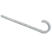 J Hook For Drain Pipe, 1 1/2" x 7"