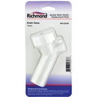 plastic water heater valve, 3/4in.