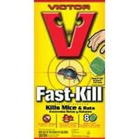 fast kill bait blocks rat & mouse killer, 9 pk