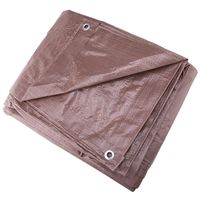 9545740 - 8X10 MEDIUM DUTY BROWN TARP