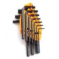 short arm hex key set, 10 pc