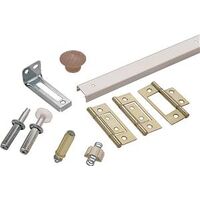 Bi-Fold Door Set, 4 Panel, White, 72"
