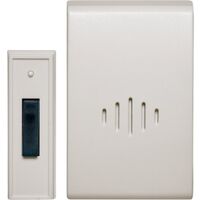 Economy Plug In Door Chime Kit, White