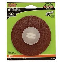 9571761 - 4X5/8 FIBER DISC 50GRIT 3PK