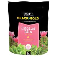 Sun Gro Horticulture 1410602 8 QT P Black Gold Potting Soil, Cactus Mix, 8 Quart