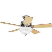 auberville ceiling fan, 44in. nickel