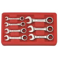 fractional gear wrench set, 7 pc