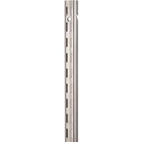 dual track shelf standard, 70 1/2in. platinum