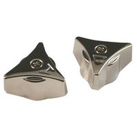 union handles pair, brass