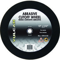 Abrasive Cut Off Wheel, 10in. x 3/32in.
