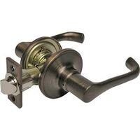 passage lever lockset, bronze
