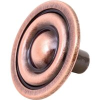 1 3/8in. Antique Copper Knob