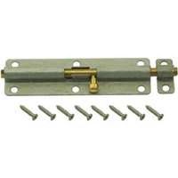 Steel Barrel Bolt Galvanized, 6"