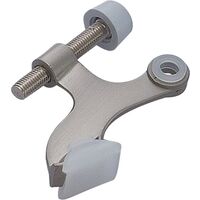 satin nickel deluxe hinge pin door stop