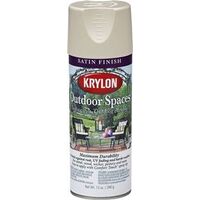 Outdoor Spaces Spray Paint, 12 oz Sand Satin