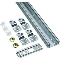 bypass 2 door hardware set, 60 lb 48in.