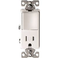 9647827 - DECO SWITCH AND  RECEPT WHITE