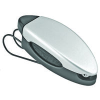 Eye Wear Clip, Silver & Black