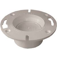 9650714 - 4X3 CLOSET FLANGE HUB W/PT