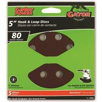 9664392 - 5IN 80GRIT 8HOLE HK/LOOP 5PK