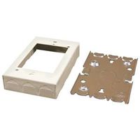 9666850 - 1IN DEEP IVORY OUTLET BOX