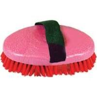 Child Horse Brush, 5 1/2in. Raspberry