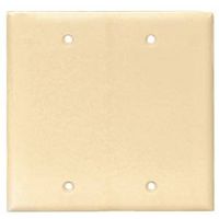 9672726 - 2G BLANK PLATE - ALMOND