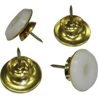 swivel nail on furniture base glides, 1in.