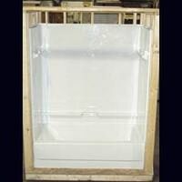 direct to stud wall kit, 60in. x 30in. white